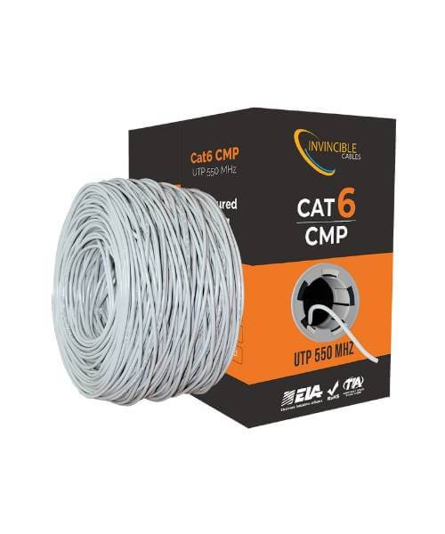 Cat6 plenum ethernet cable (White)
