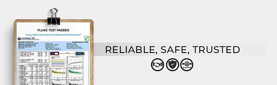 Image of a reliable and secure environment with the words safer safe trusted